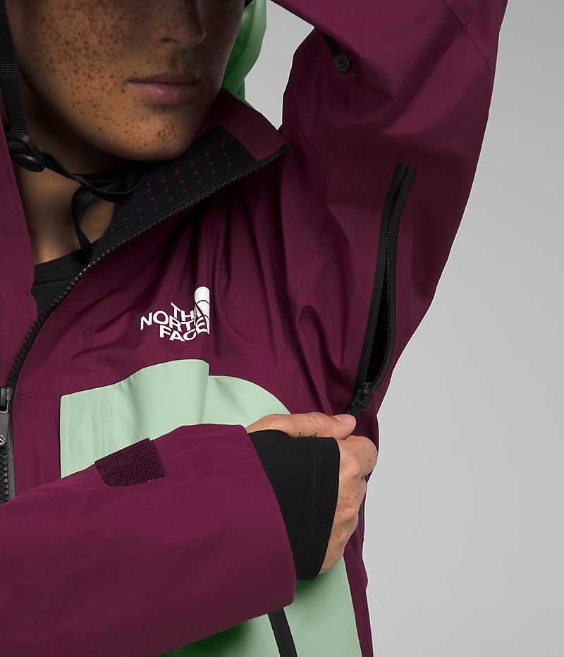 The North Face Summit Series Verbier GTX Isolerede Jakker Dame Fuchsia Mintgrønne | DK SXNRB