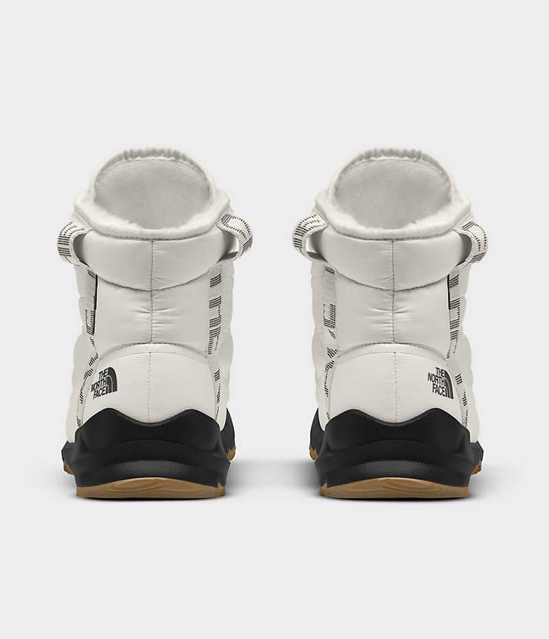 The North Face ThermoBall™ Blonder Up Luxe Vandtætte Vinterstøvler Dame Hvide | DANMARK NPQEK