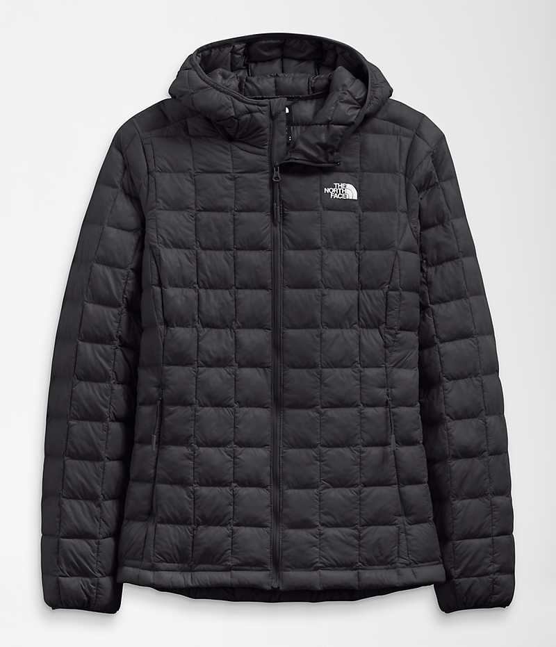 The North Face ThermoBall™ Eco Hoodie 2.0 Dunjakke Dame Sort | DK QVGDZ