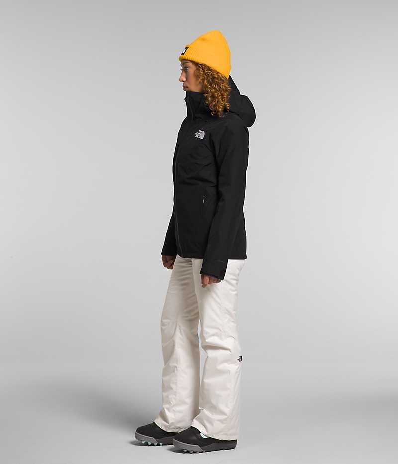 The North Face ThermoBall™ Eco Snow Triclimate® Isolerede Jakker Dame Sort | DK SUENB