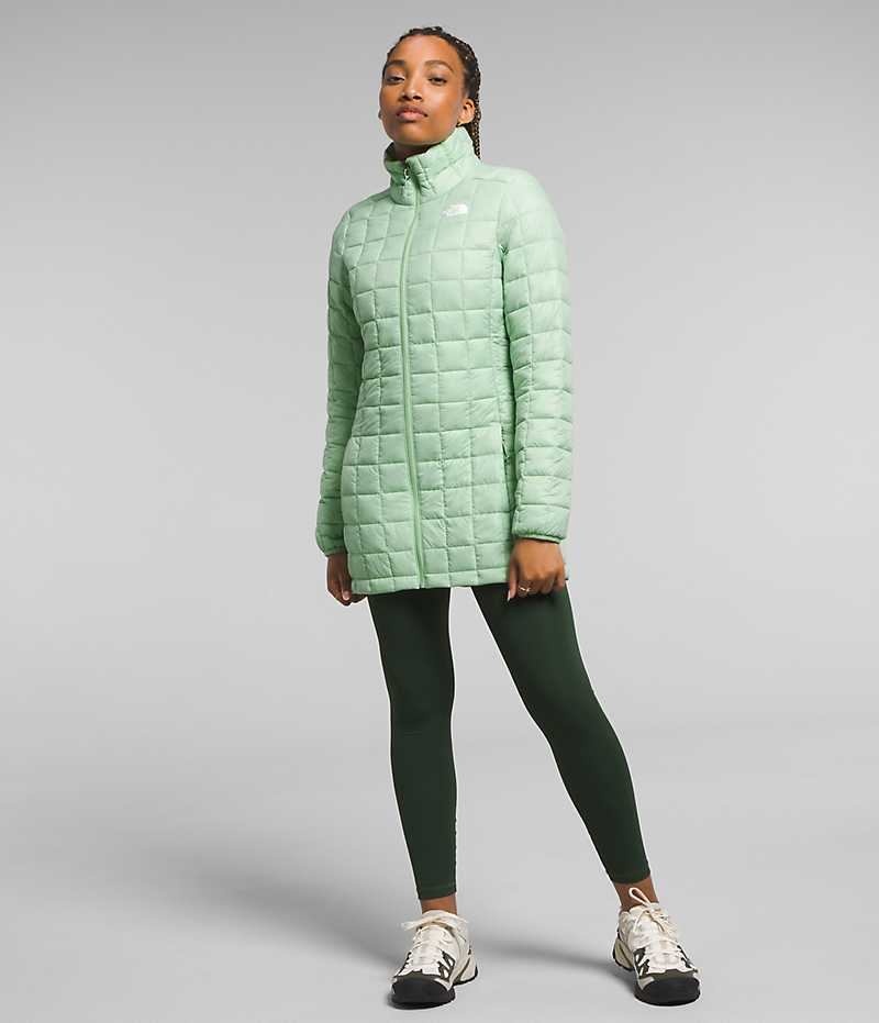 The North Face ThermoBall™ Eco Triclimate® Parka Dame Mintgrønne | DANMARK GBVFE