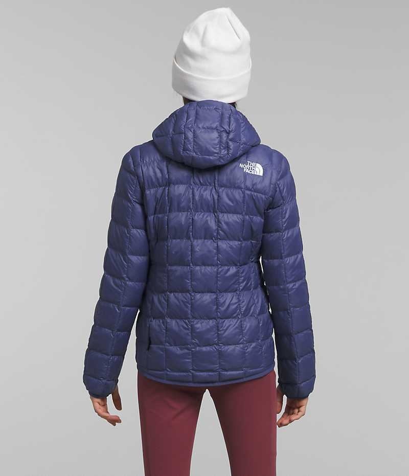 The North Face ThermoBall™ Hætte Dunjakke Pige Blå | DK UZKGQ