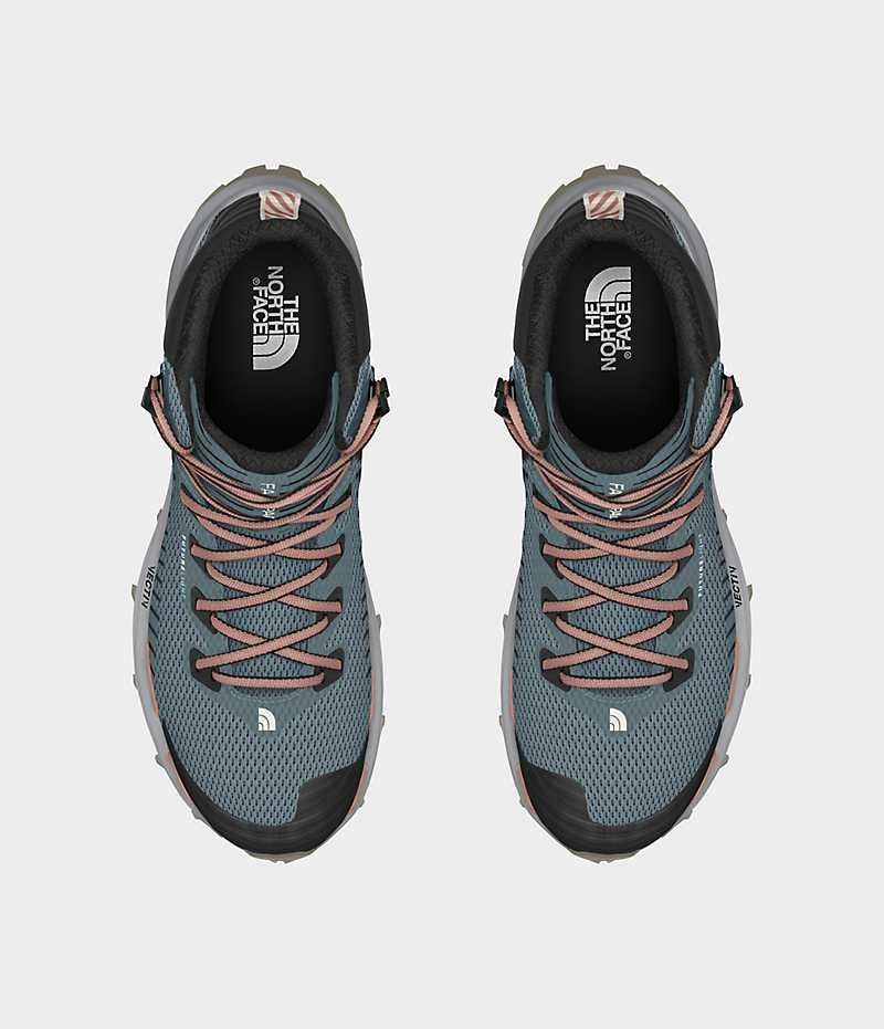 The North Face VECTIV™ Fastpack Mid FUTURELIGHT™ Vandrestøvler Dame Blå Sort | DK HCPKQ